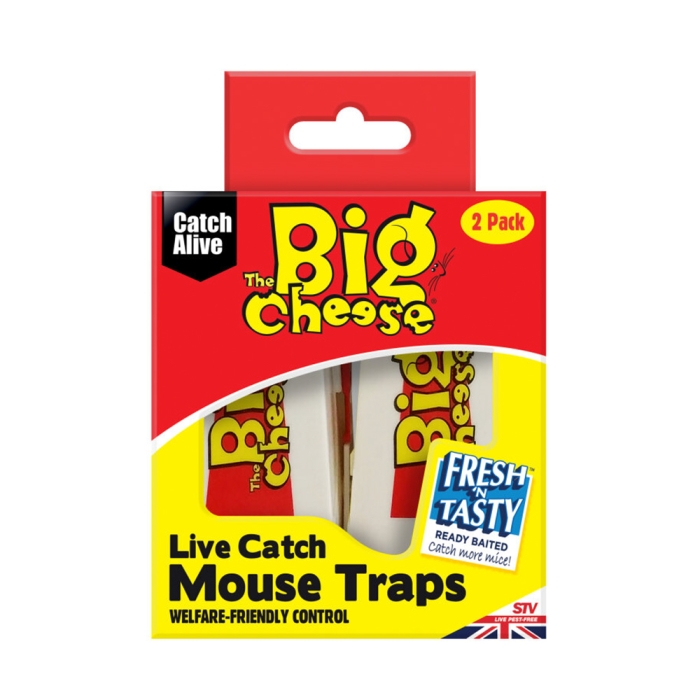 Live Catch Baited Mouse Trap - Twin Pack - Brunnings