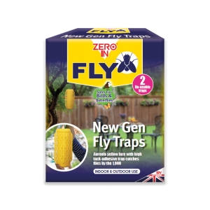 Zero In New Gen Fly Traps - Twinpack